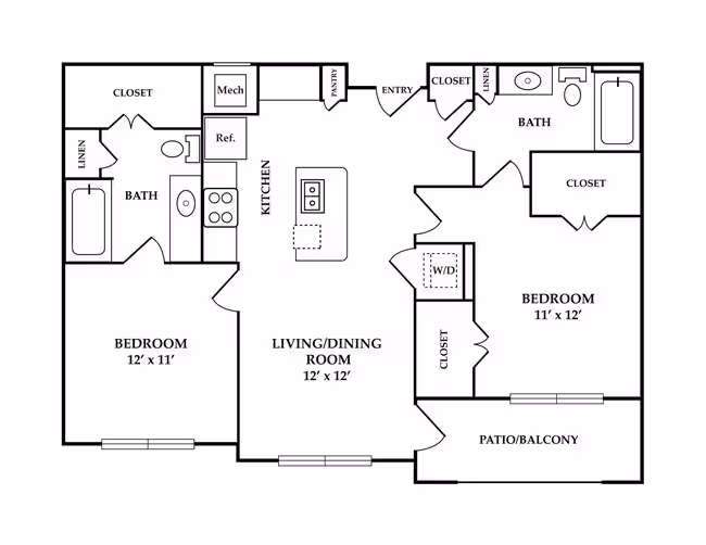 Unit 04-04304 05-05204 floor plan